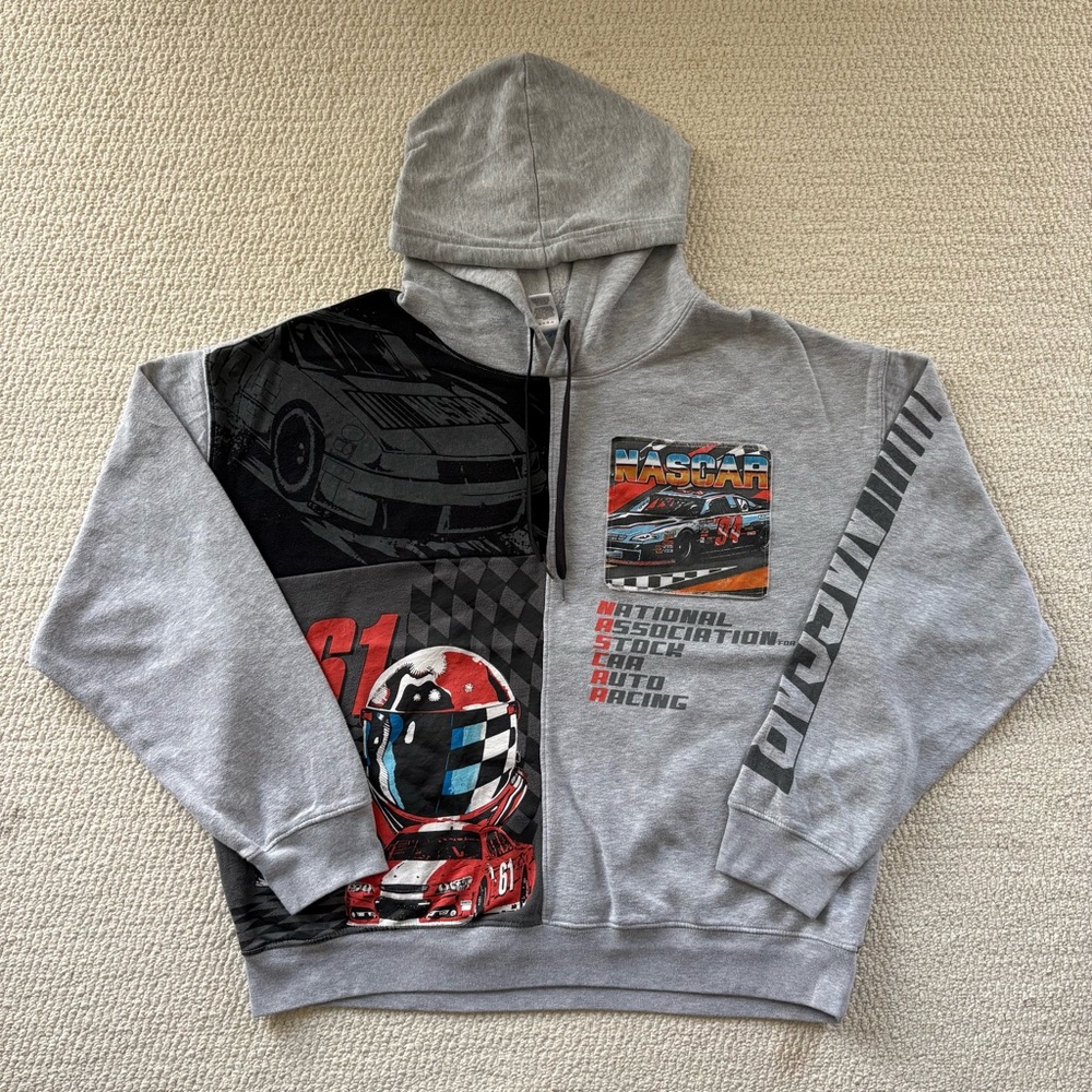 Vintage NASCAR Racing Graphic Hoodie